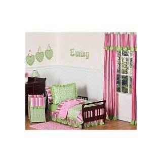 BANANA FISH PINK GIRLS MOD BUTTERFLY 4PC CRIB TODDLER BEDDING IN STOCK 