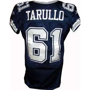  Matthew Tarullo #61 Cowboys Game Issued Navy Jersey 