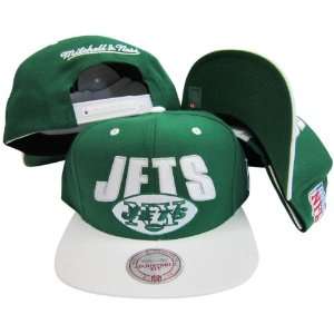 New York Jets Green/White Two Tone Plastic Snapback 