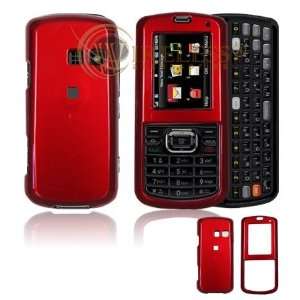 LG Banter Alltel UX265 Cell Phone Solid Red Protective Case 