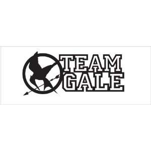  Hunger Games Team Gale Mocking Jay Sticker Decal. Black 