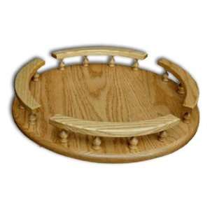  Lazy Susan 14 w/rail oak