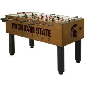  FB CMS Foosball Table with Michigan State Sports 