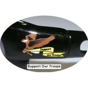  Dakura Safety Glasses with Smoke Lens and Support your troops logo