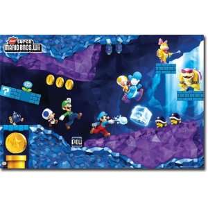  Super Mario   Cave Wall Poster 22 X 34