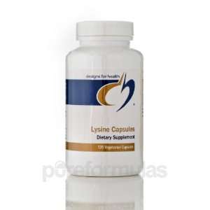  Designs for Health Lysine 850 mg 120 Capsules Health 