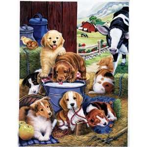  Puppy Hay Day Jigsaw Puzzle 750pc Toys & Games