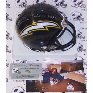  Charlie Joiner Autographed Mini Helmet   Autographed NFL 