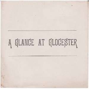    c1915 A Glance at Glocester Rhode Island Pamphlet 