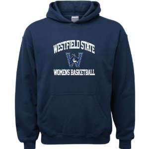  Westfield State Owls Navy Youth Womens Basketball Arch 
