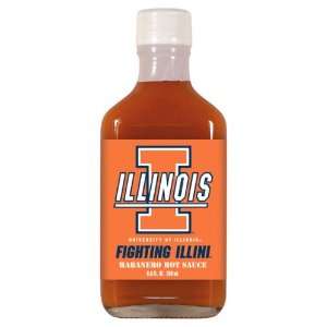    Illinois Fighting Illini Habenero Hot Sauce