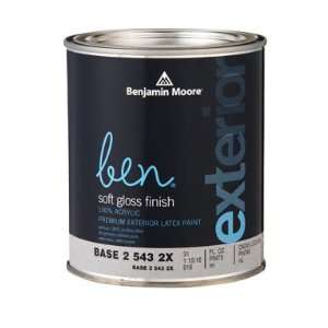 BENJAMIN MOORE & CO 05432X 004 Premium Waterborne Exterior Latex Paint 