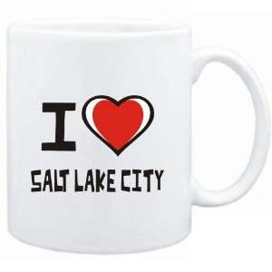  Mug White I love Salt Lake City  Usa Cities