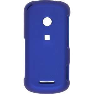   Rubber Cobalt Blue Snap On Case for Motorola W835 Crush Electronics