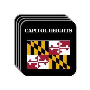 US State Flag   CAPITOL HEIGHTS, Maryland (MD) Set of 4 Mini Mousepad 
