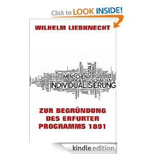 Aus der Rede zur Begründung des marxistischen Erfurter Programms 1891 