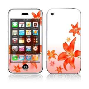  Apple iPhone 3G Decal Vinyl Sticker Skin   Flying Flowers 