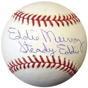   Signed Eddie Murray Ball   Steady PSA DNA #J21847