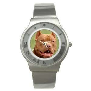  American Pit Bull Terrier Stainless Steel Watch GG0014 