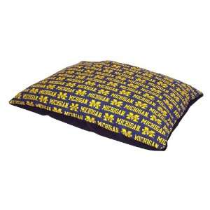  University of Michigan 30 X40 inch Pillow Bed   College 