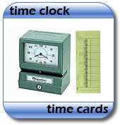 Time Clocks Time Cards Ink Ribbon