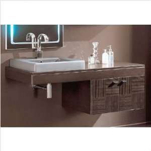  Concept One 55 Bathroom Vanity Door Finish Zebrano Teak 