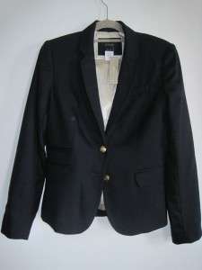 2012 $200 NWT J.crew Schoolboy wool blend brushed twill blazer Jacket 
