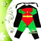 Robin Hero Kid Boy Fancy Party Costumes Outfit Size 5