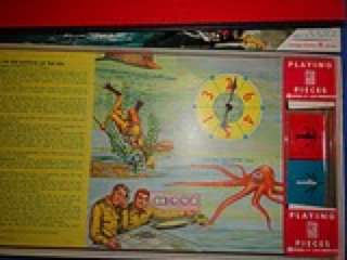 1964 Voyage to the Bottom of the Sea MINT Scuba Game  