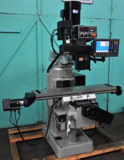 KENT 3 AXIS CNC KNEE MILL WITH ACU RITE CONTROL ~ NEW KTM 3VKF MILLPWR 