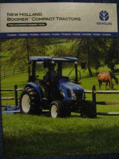 New Holland TC23DA TC26DA TC31DA TC34DA TC35A TC35DA Boomer Tractor 