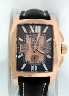   Bentley Flying B Chrono Chocolate Dial 18k Rose NEW $34,300 watch