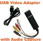 EasyCAP USB 2.0 TV DVD VHS Video Audio AV Capture adapter Grabber 