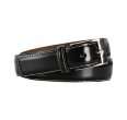 cole haan black leather brett belt