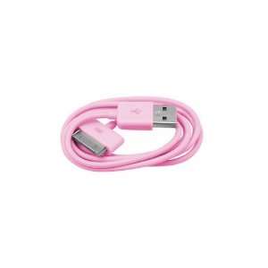    USB Data Cable for iPod and iPhone Pink Cell Phones & Accessories