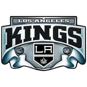 NHL Los Angeles Kings 11 by 17 Inch Traditional Look Wood Sign  