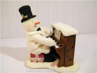 HALLMARK ANIMATED 2005 SNOWMAN PLAYING PIANO JINGLE PALS CHRISTMAS 