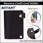 leather business id credit name card holder case wallet one