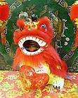   LOT Chinese Oriental New Year Lion Dragon Dance Car Bobble Head