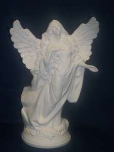 THIS LISTING IS FOR A CERAMIC BISQUE FANTASY ANGEL.IT IS 12 INCHES 