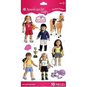  American Girl Crafts Stacked Stickers, My American Girl Doll 