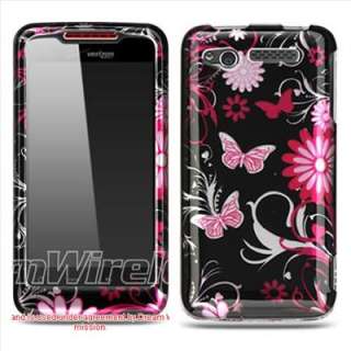   Butterfly Hard Case Cover for HTC Merge 6325 Verizon U.S. Cellular