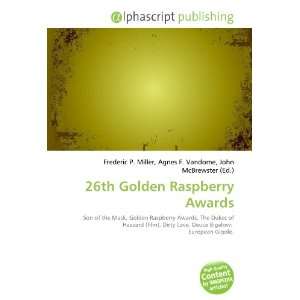  26th Golden Raspberry Awards (9786134120043) Books