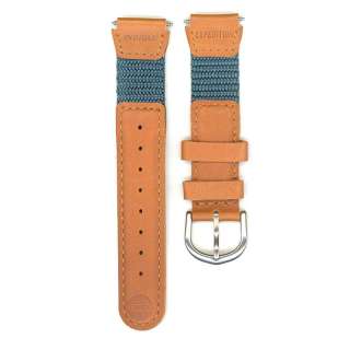   Green Nylon/Leather Watch Band Expedition TX673532 075036735325  