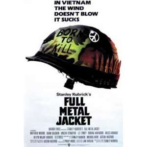 Full Metal Jacket Stanley Kubrick Movie One Sheet Poster 27 x 39 