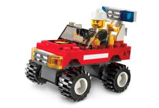 LEGO CITY #7241 Fire Car BRAND NEW 46pcs  