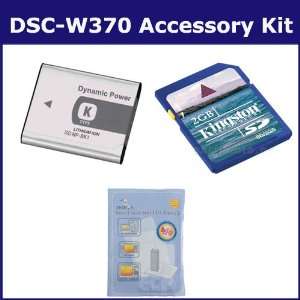  Sony DSC W370 Digital Camera Accessory Kit includes 