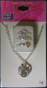 CROWN NECKLACE AND RING SETS ** BUY 2 GET 10 FREE**  