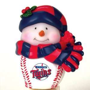  BSS   Minnesota Twins MLB Light Up Musical Snowman 