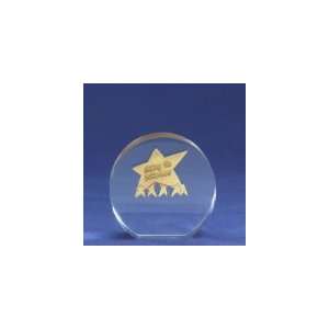   Embedded Medallion Trophy   Making the Difference Star